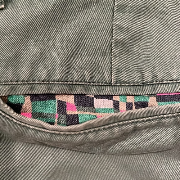 Bonobos Green Washed Chinos - Size 33/34 - Slim Straight Fit - Picture 6 of 7